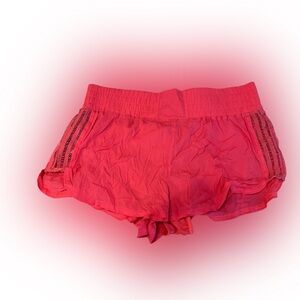 FP Movement Hot Pink Smocked Shorts - Size Large